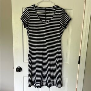 Toad & Co Marley and White Striped Dress